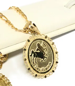 10k Solid Gold Yellow Zodiac Signs Pendant Charm (Choose your Sign) (PENDANT ONLY-NO CHAIN)