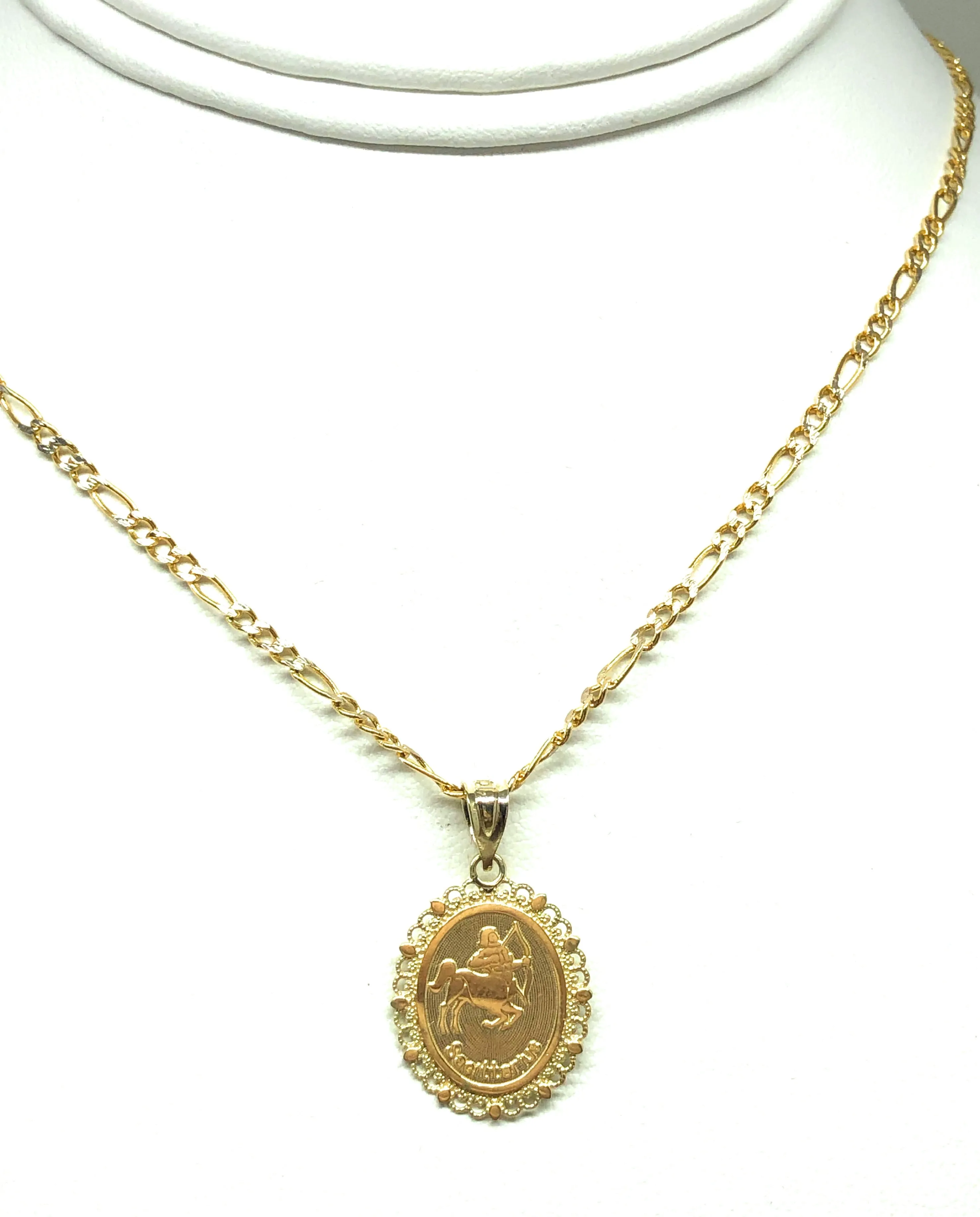 10k Solid Gold Yellow Zodiac Signs Pendant Charm (Choose your Sign) (PENDANT ONLY-NO CHAIN)