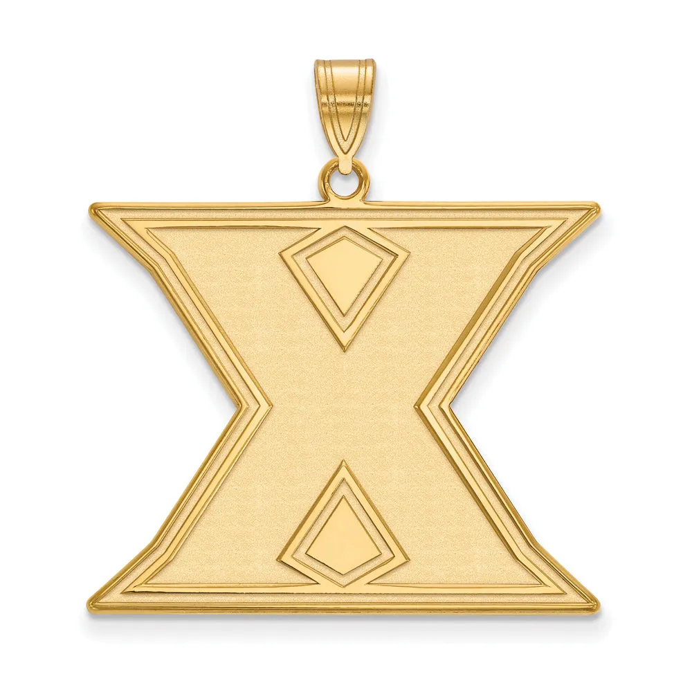 10k Yellow Gold Xavier U. XL Initial X Pendant