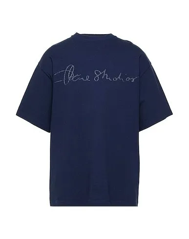 Acne Studios  |Cotton Short Sleeves Logo Designers T-Shirts