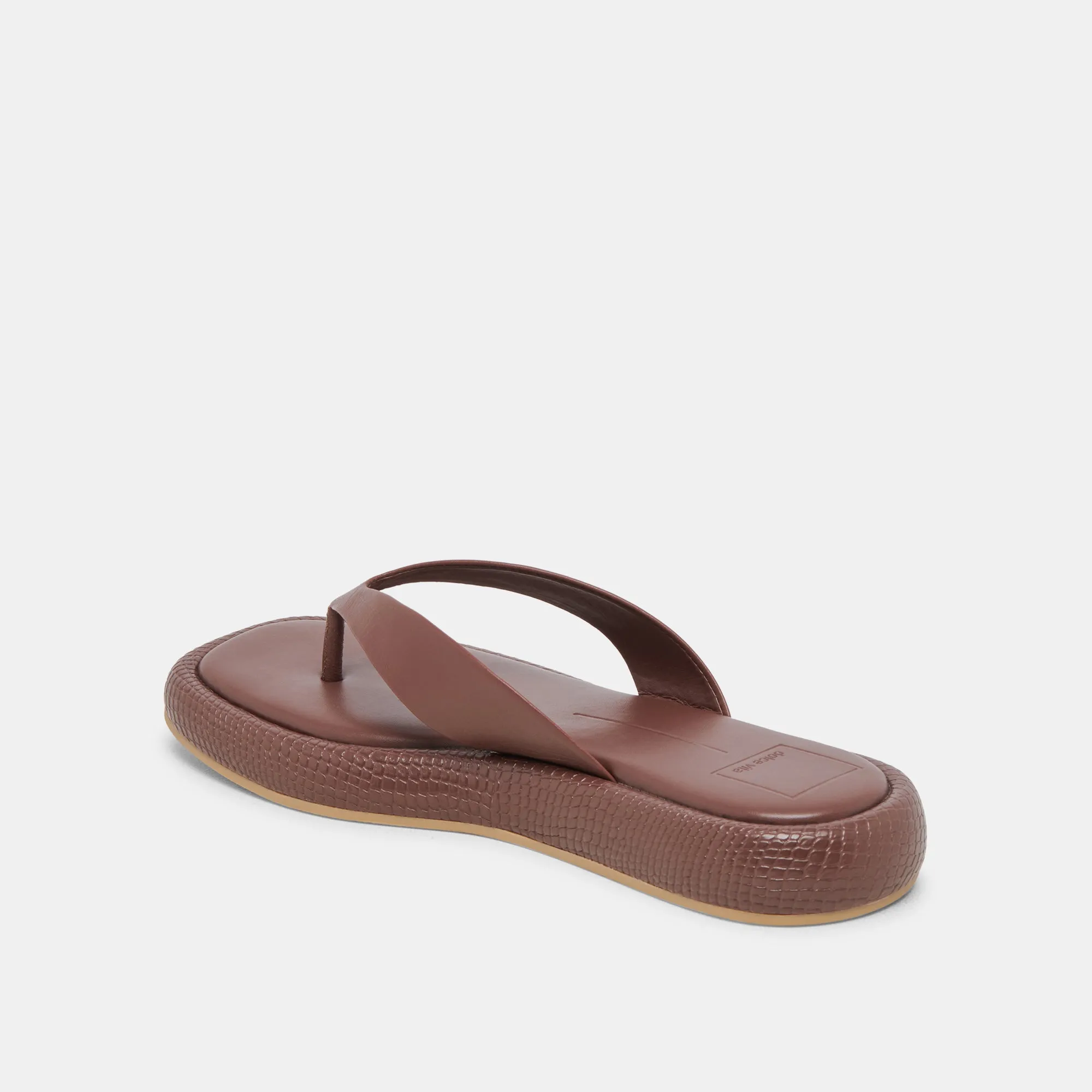 ADIN SANDALS WALNUT LEATHER