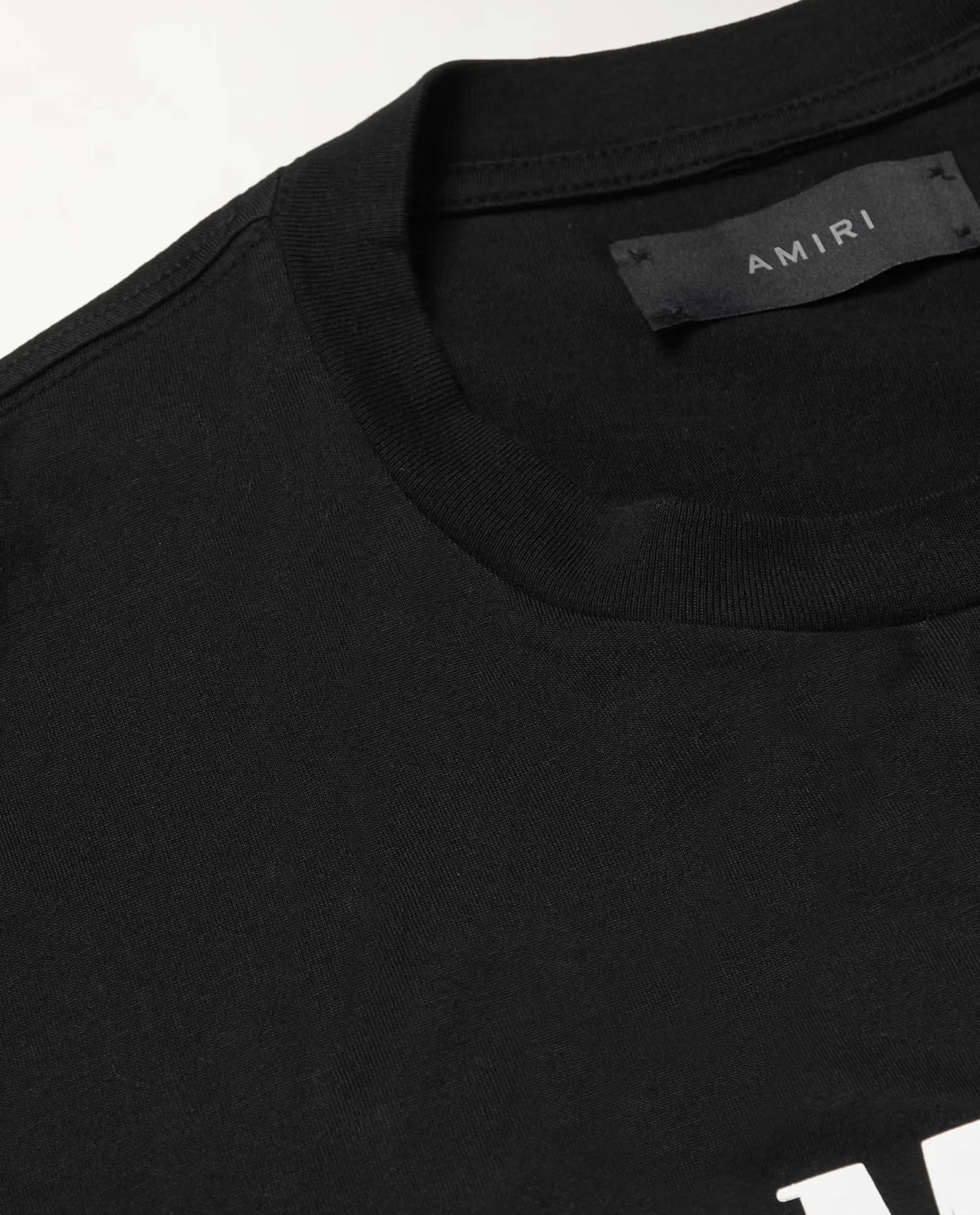 AMIRI  |Street Style Plain Cotton Short Sleeves Logo T-Shirts