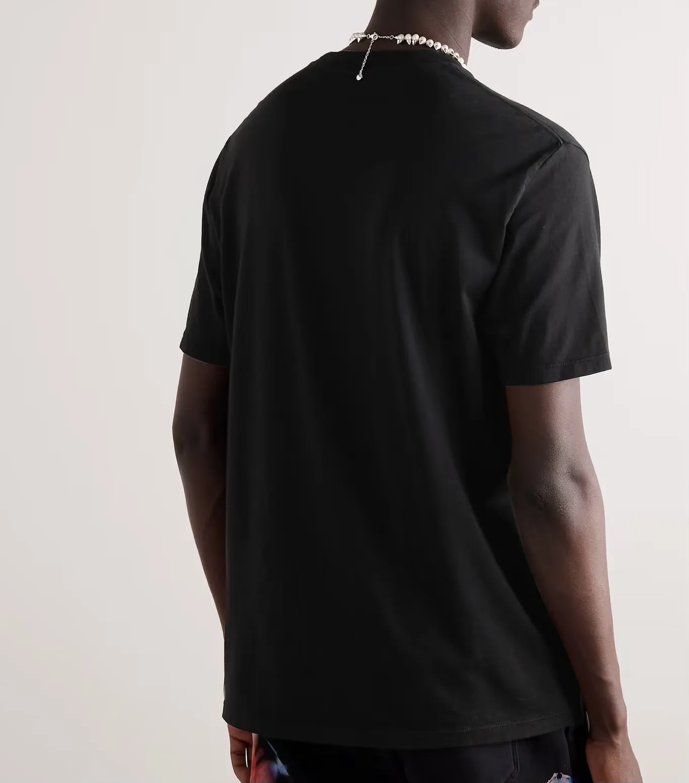 AMIRI  |Street Style Plain Cotton Short Sleeves Logo T-Shirts