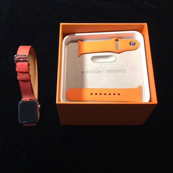 Apple/Hermès Series 2 Watch w/2 Bands