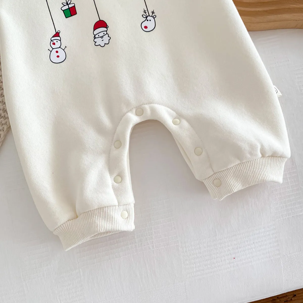 Baby Girls Boys Letters Cartoon Christmas Jumpsuits Wholesale 23101984