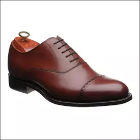 Barker Burford rosewood Calf Oxford Toe Cap Size 7.5 Only*