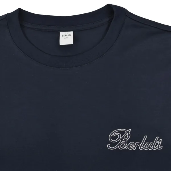 Berluti  |Small Embroidered Thabor T-Shirt