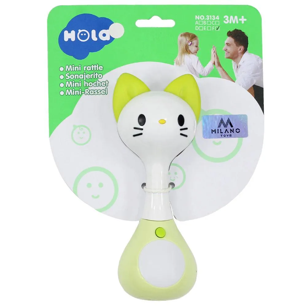 Bo Jungle Light & Music Rattle Baby Kitten