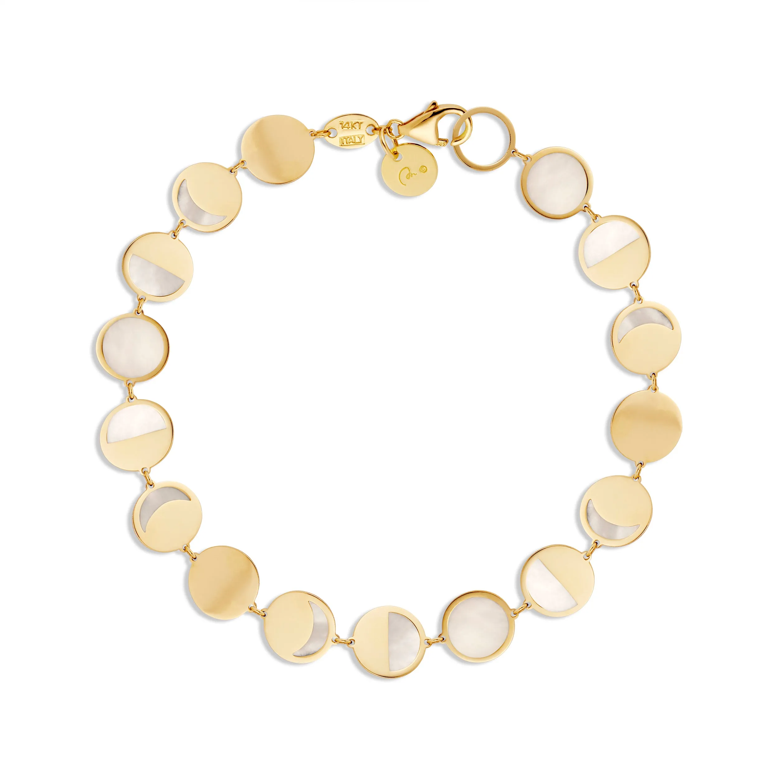 BOHEME CONFETTI LUNE BLANCHE BRACELET