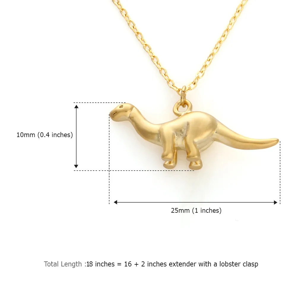 Brontosaurus Pendant necklace