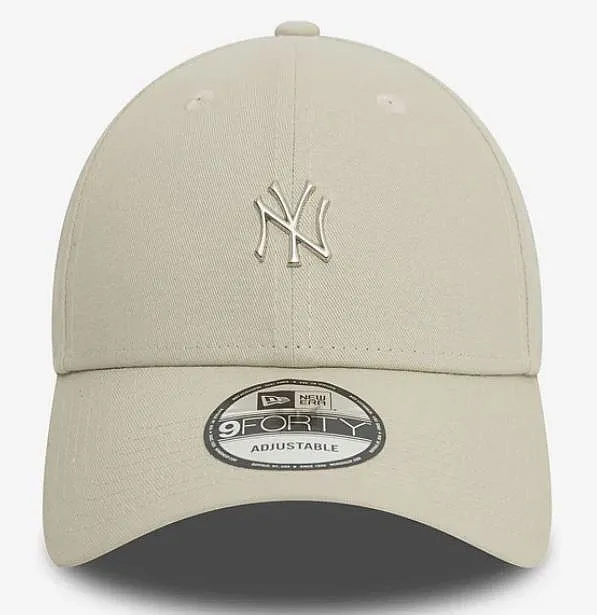 cap New Era 9FO Metallic Pin MLB New York Yankees - Stone - men´s