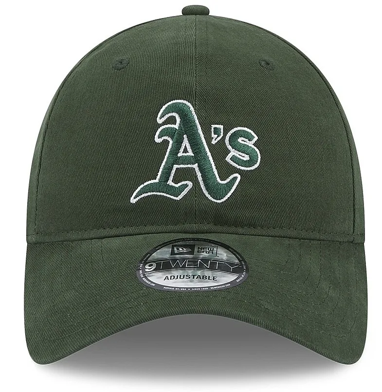 cap New Era 9T Team Script MLB Oakland Athletics - Dark Green/White - men´s