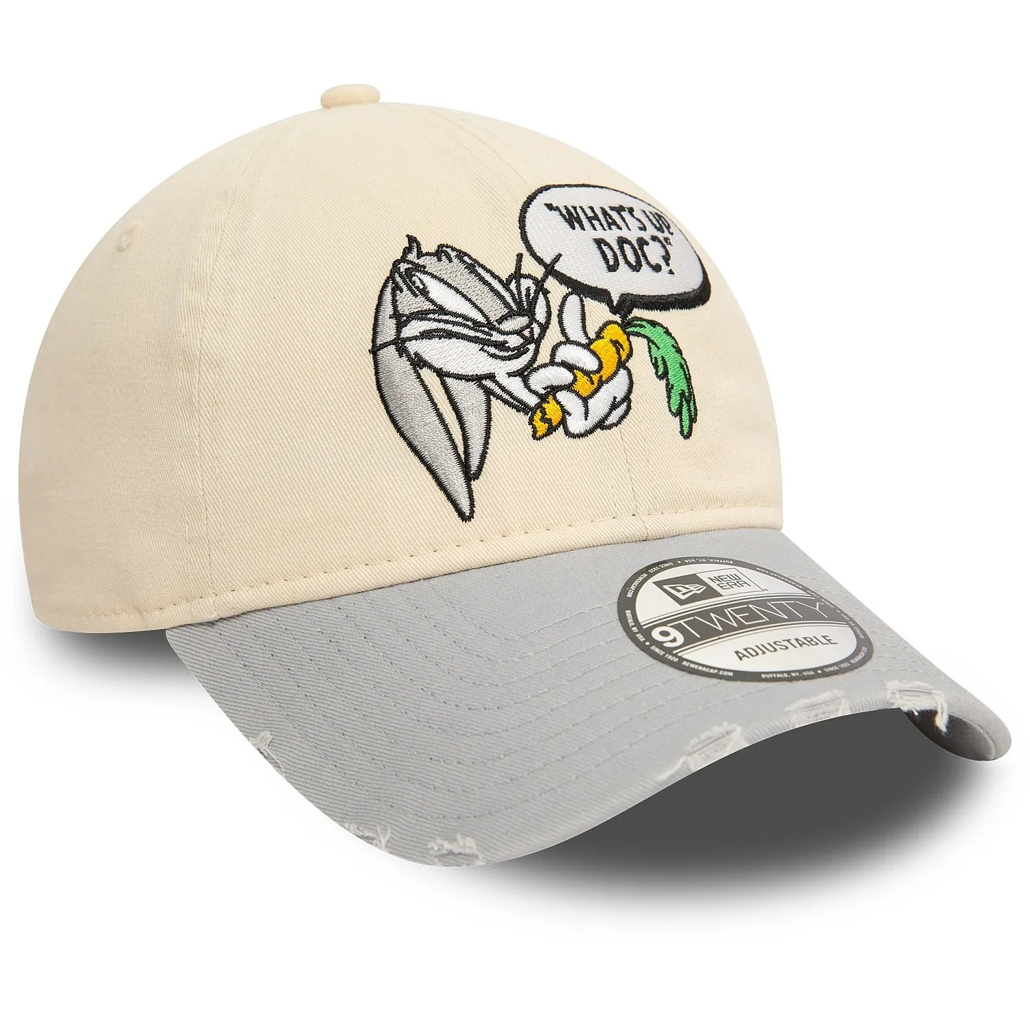 cap New Era 9T WB Washed Warner Bros Bugs Bunny - Light Creme/Grey - men´s