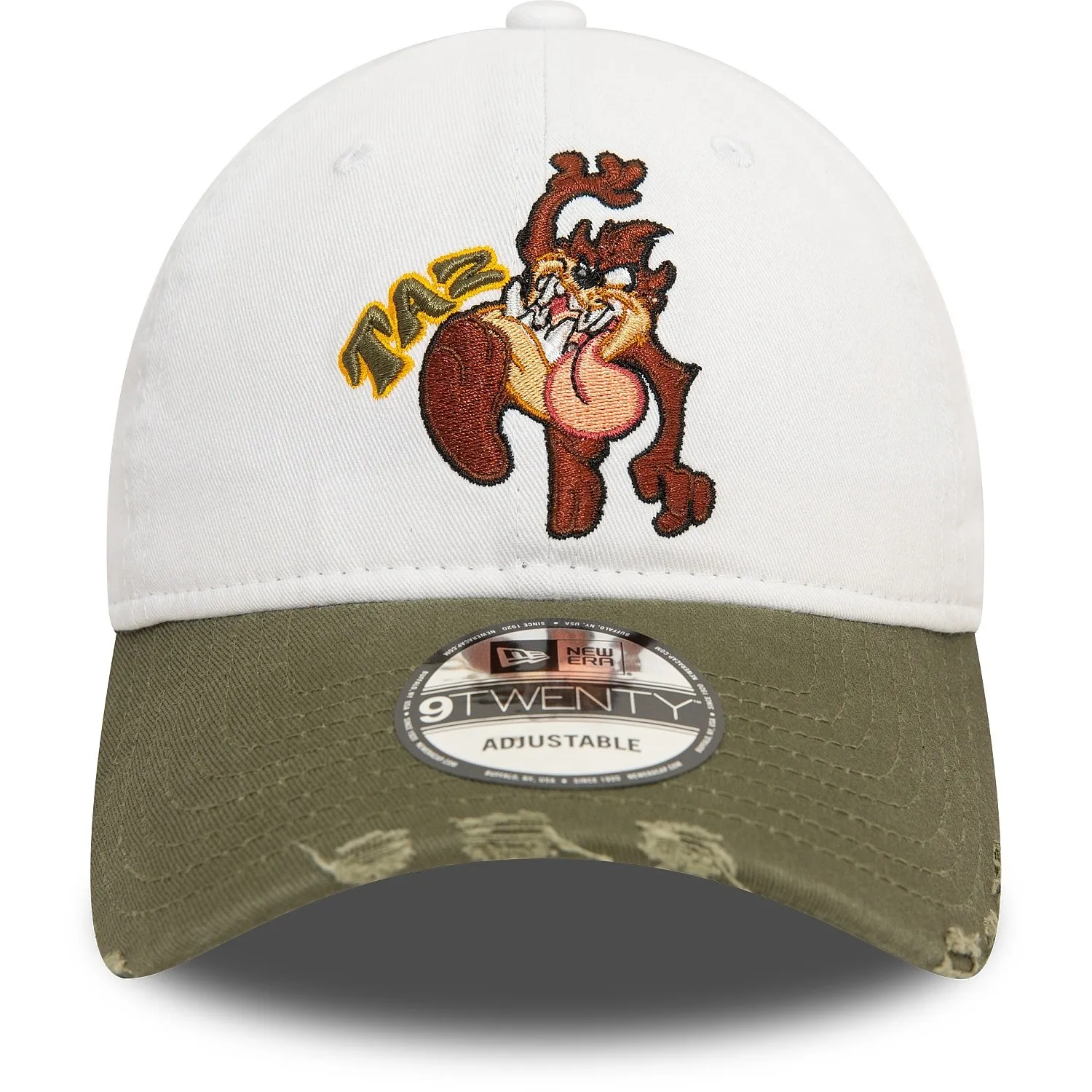 cap New Era 9T WB Washed Warner Bros Taz - White/New Olive - men´s