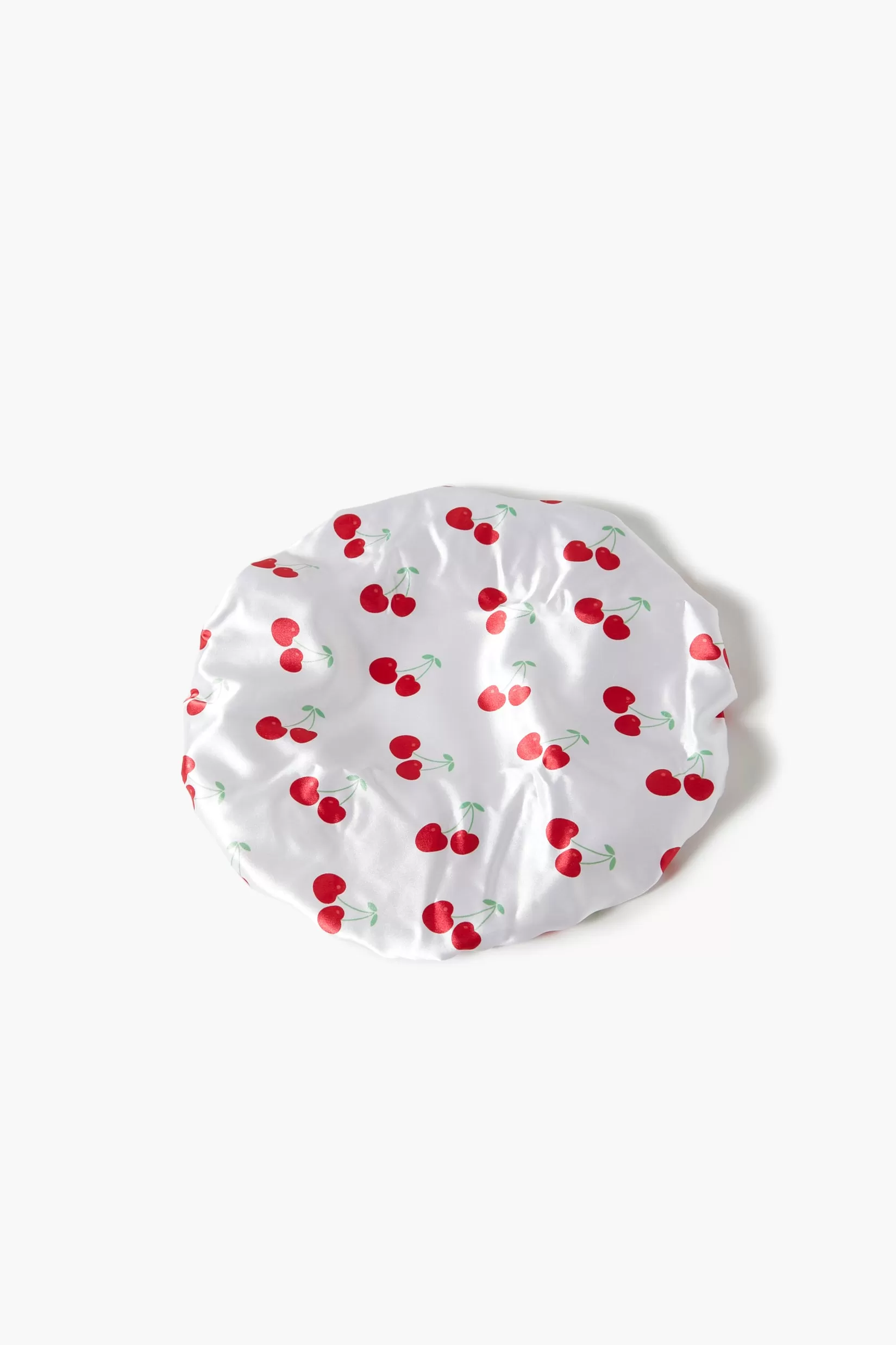 Cherry Print Shower Cap