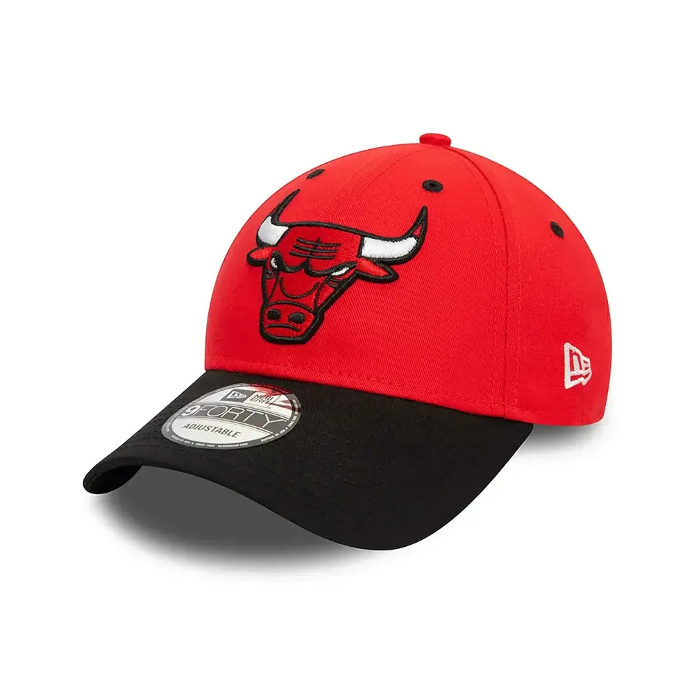 Chicago Bulls Nba Side Patch Red 9Forty Adjustable Cap