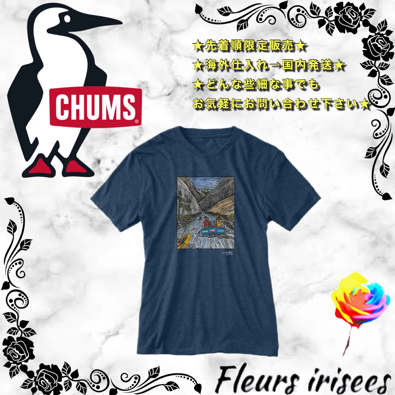 Chums  |Unisex Street Style Logo T-Shirts