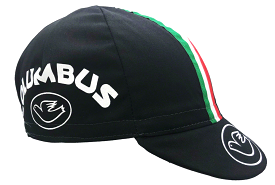 Cinelli Columbus Classic Logo Cycling Cap - Black, One Size Made in Italy