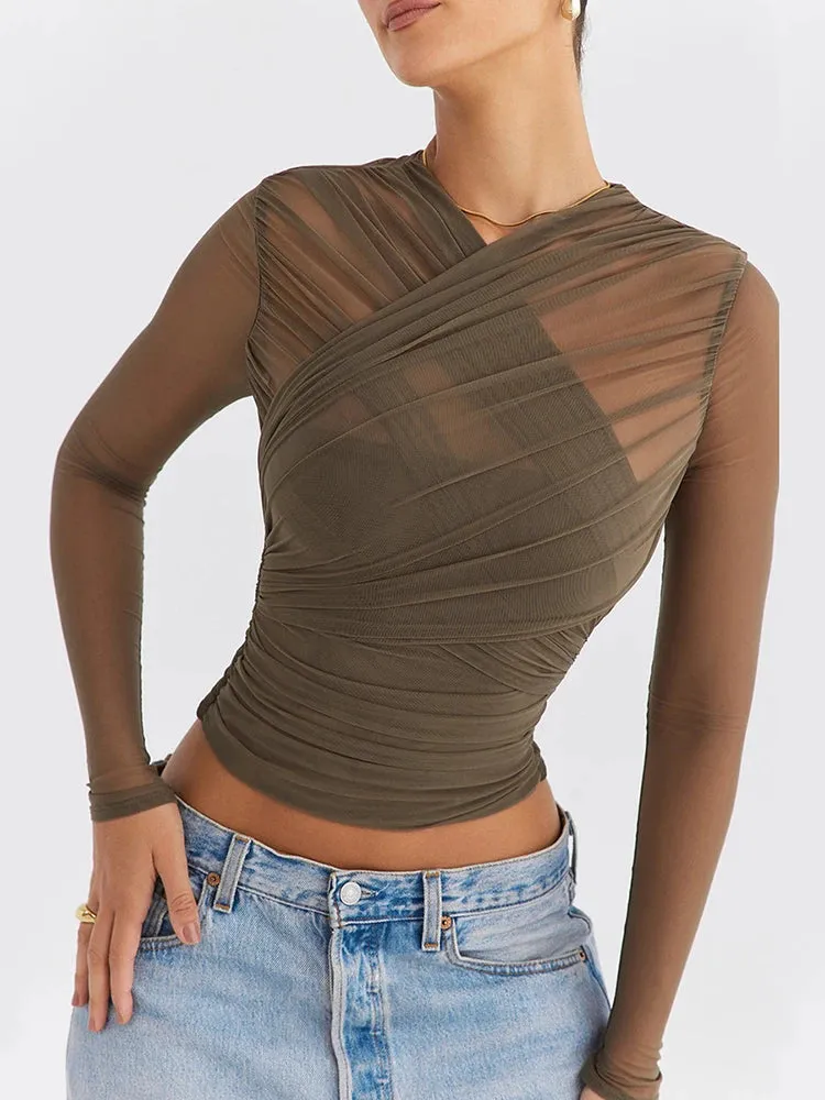 Clarissa Wrap Top