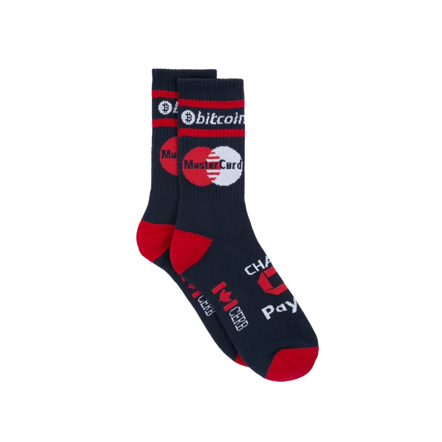 Classic Grip Finance Socks Navy