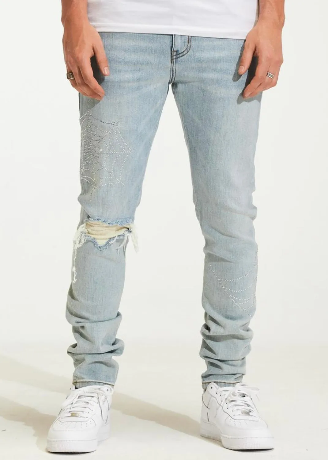 Crysp Atlantic Web Crystal Jeans (214)