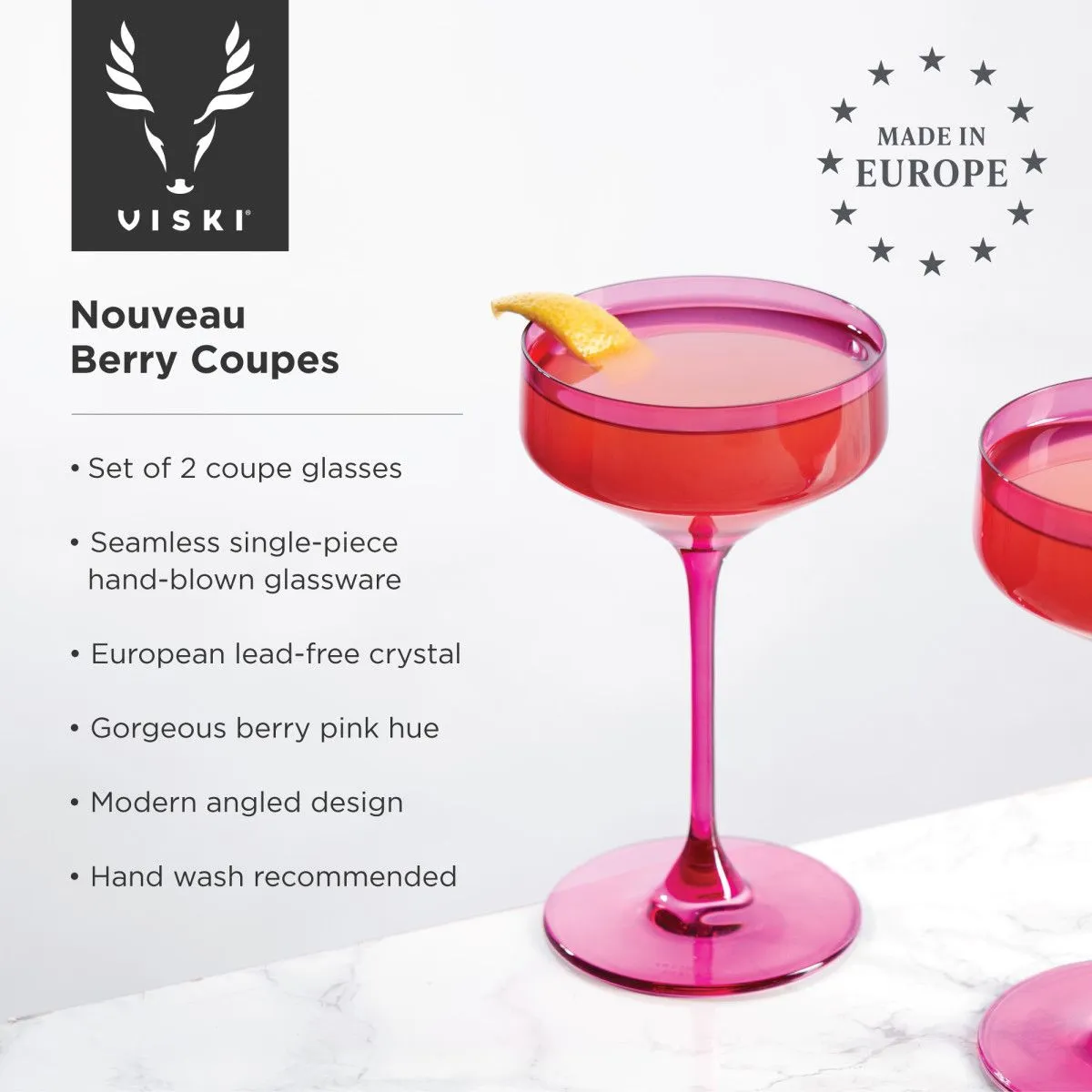 CRYSTAL COUPES BERRY