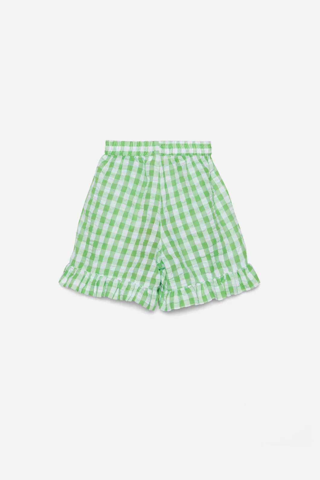 Daisy Gingham Kids Skort