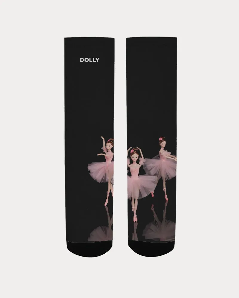 DOLLY  BALLERINA DOLLS PINK Women's Socks