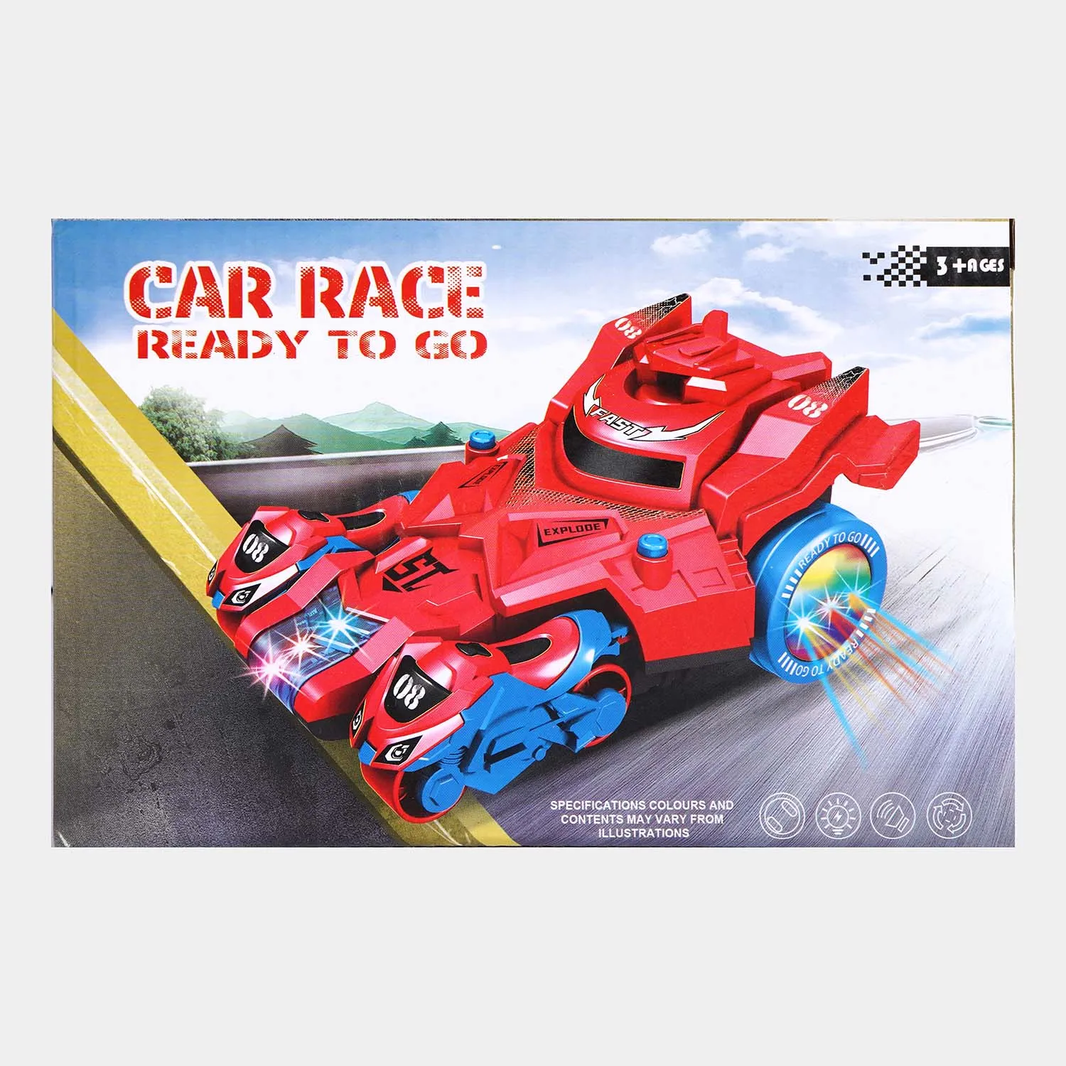 Electric Universal Ejection Car For Kids