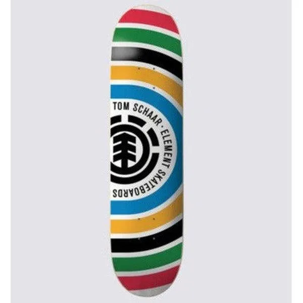 Element Skateboards Tom Schaar Rings Deck 8.0