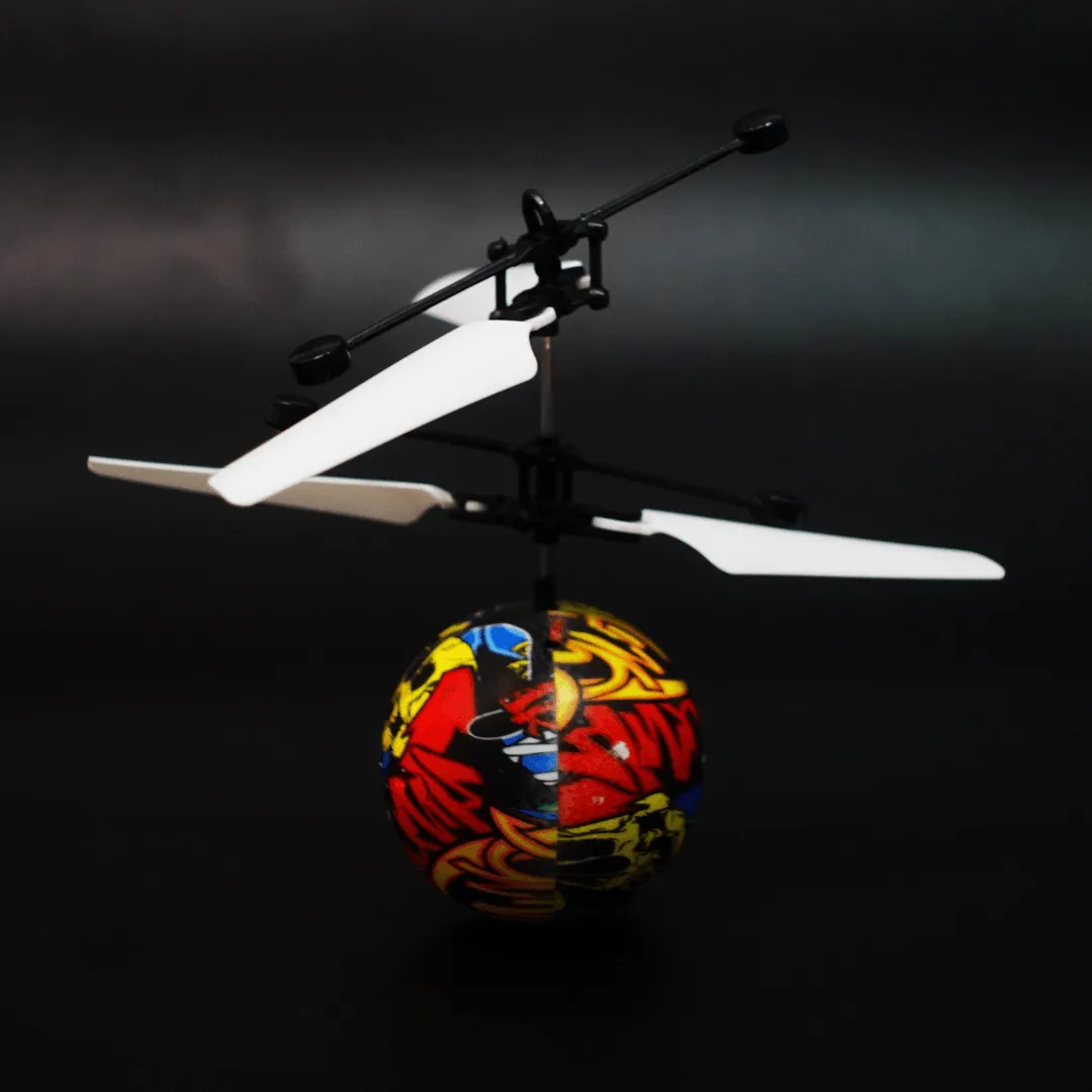 Flying Ball Helicopter Kids Toy with Motion Sensor Rechargeable