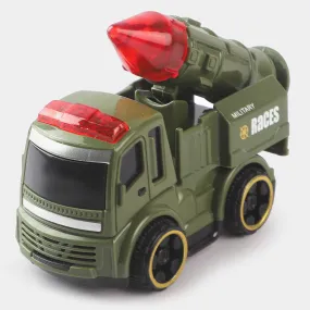 Friction Mini Armed Model Vehicle Toy For Kids