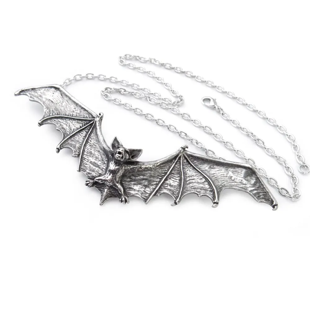 Gothic Bat Necklace