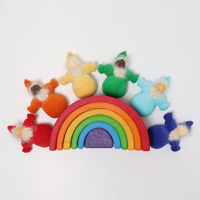 Grimm's Felt Rainbow Gnome Navy Blue