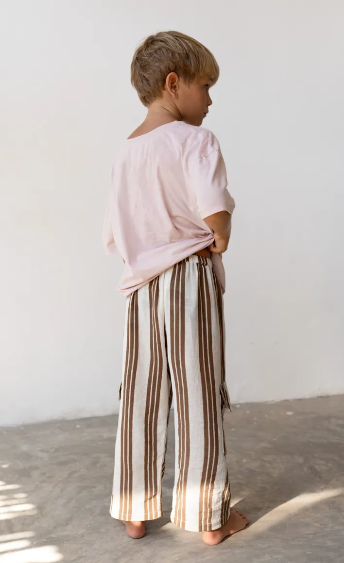 Hennie Pant - Stripe Cocoa