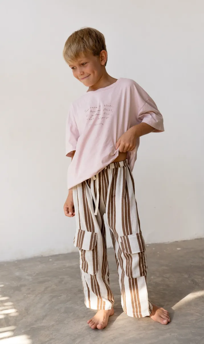 Hennie Pant - Stripe Cocoa