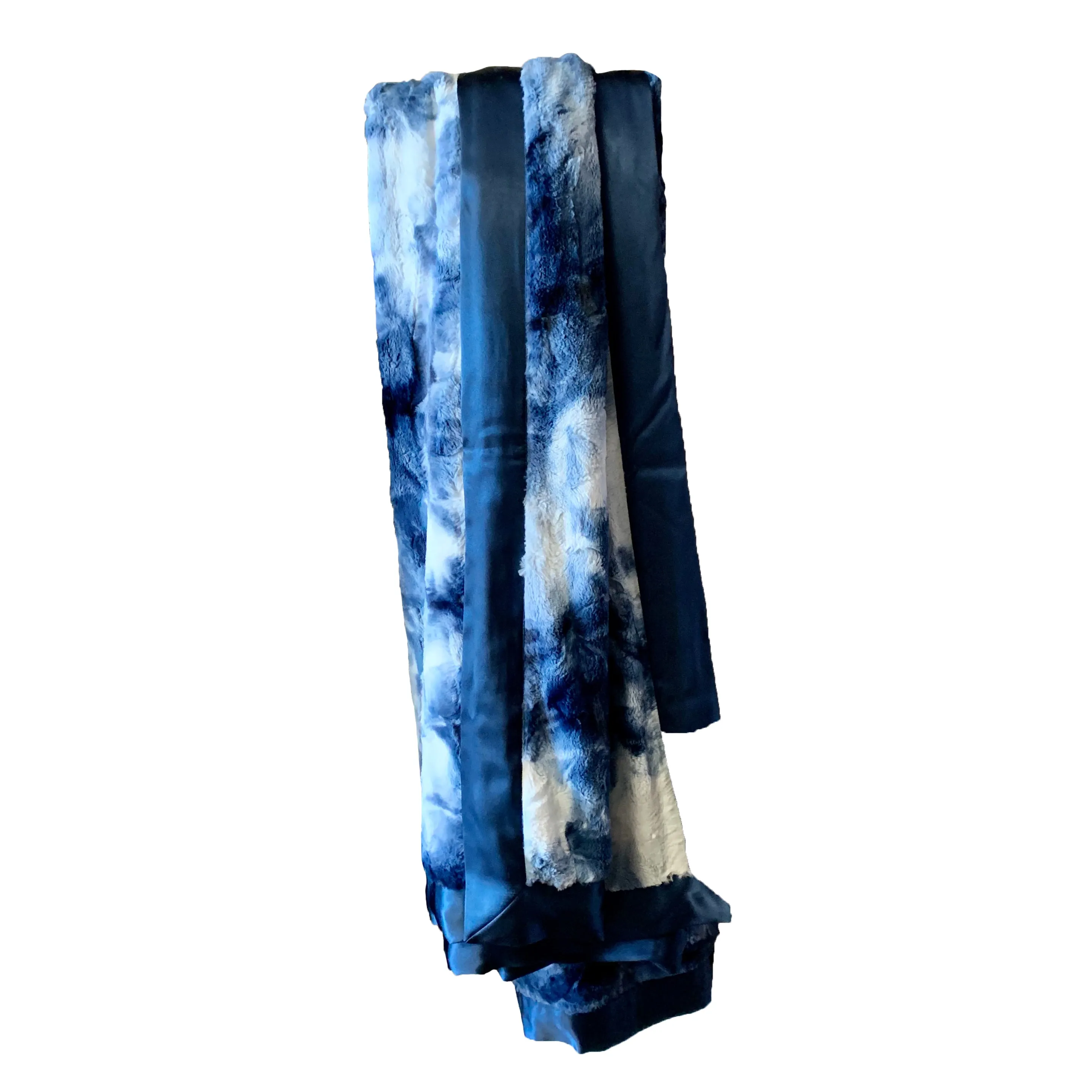 Indigo Blueprint Sorbet Blanket / Throw