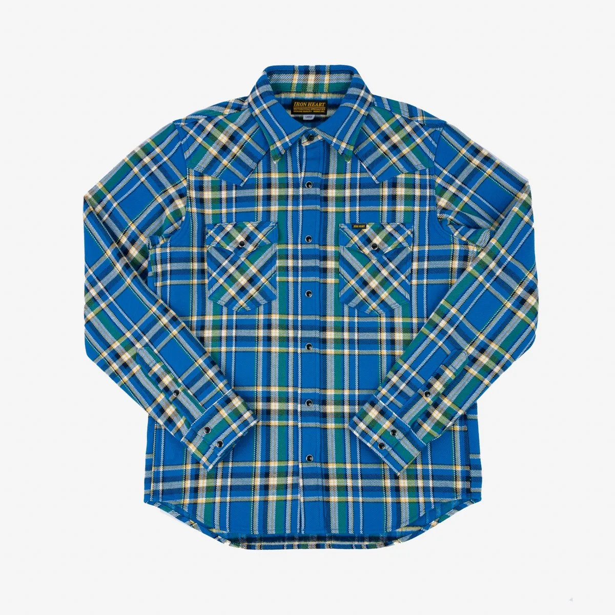 Iron Heart - IHSH-370 Blue Tartan