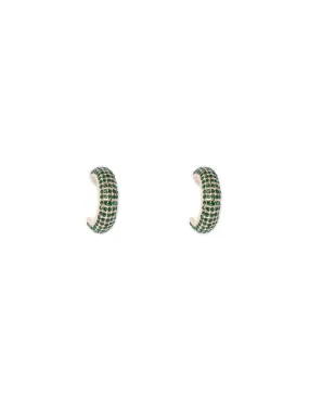 Isla Stone Hoop Earrings