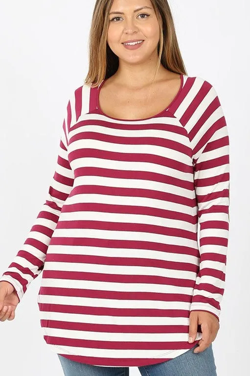 Jane Striped Top - Available in 3 Colors