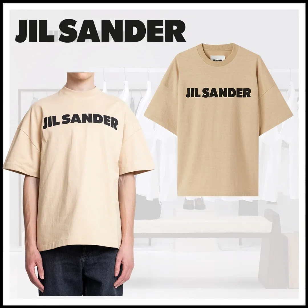 Jil Sander  |Cotton Logo Designers T-Shirts