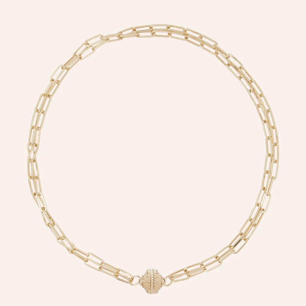 Kingsbury Gold Double Strand Necklace