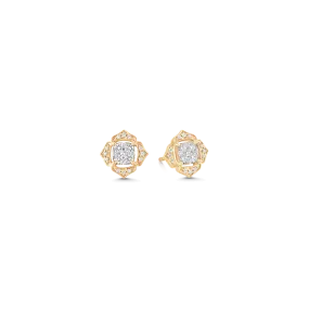 Leela Petite Diamond Stud Earrings