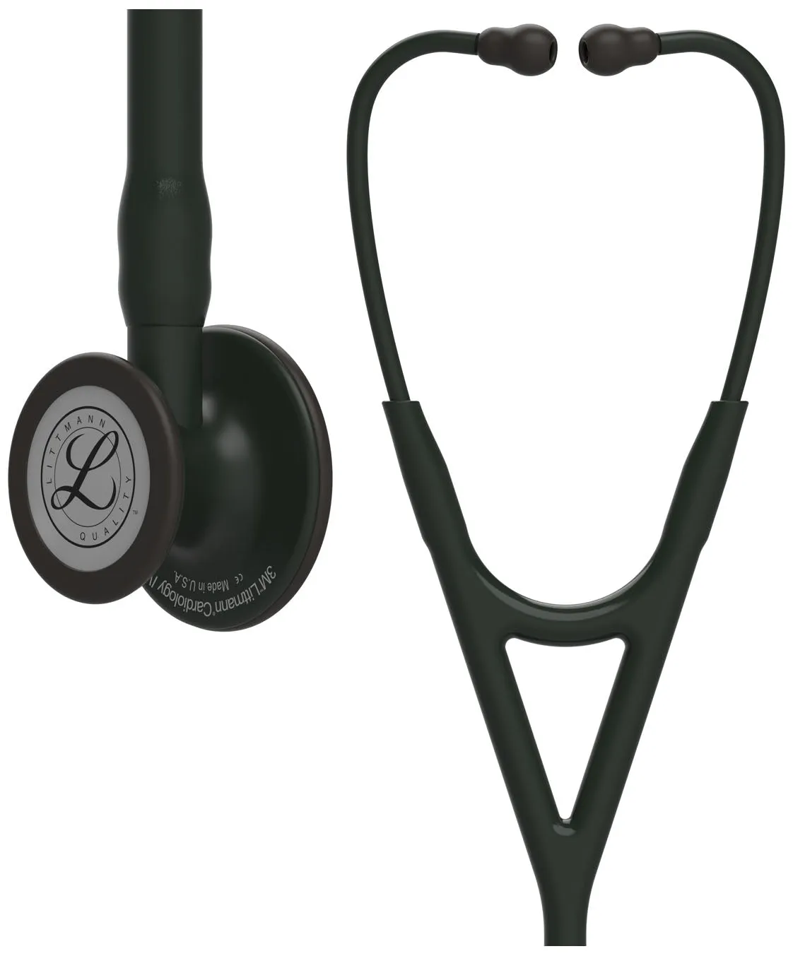 Littmann Cardiology IV Diagnostic Stethoscope Smoke Finish in Black