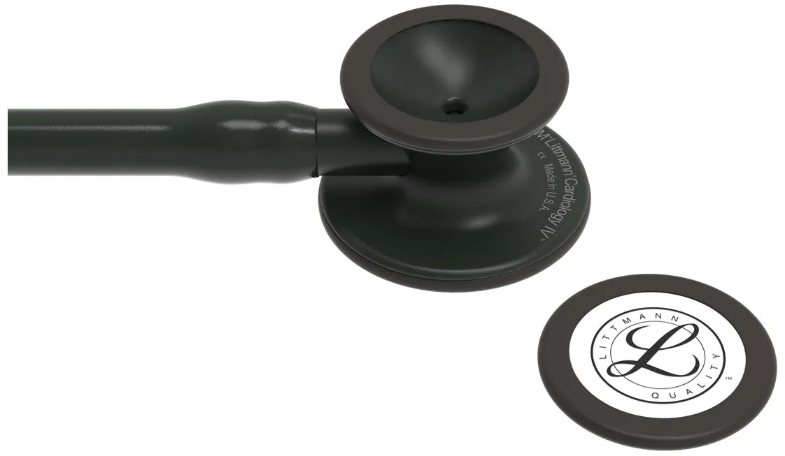 Littmann Cardiology IV Diagnostic Stethoscope Smoke Finish in Black