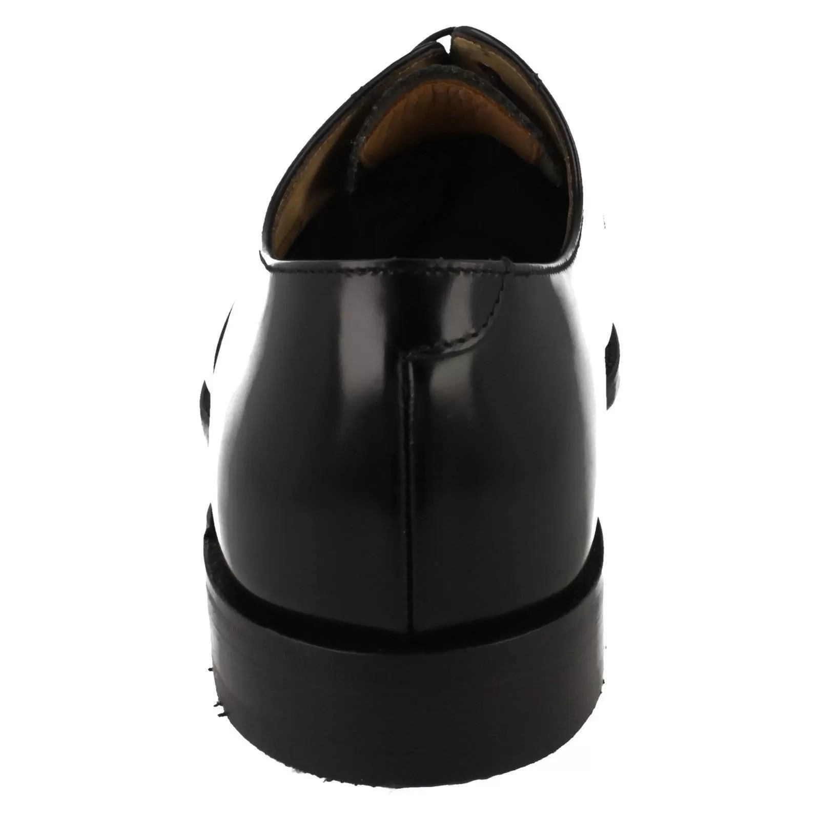 LOAKE 747B Polished Toe Cap Oxford shoe - Black