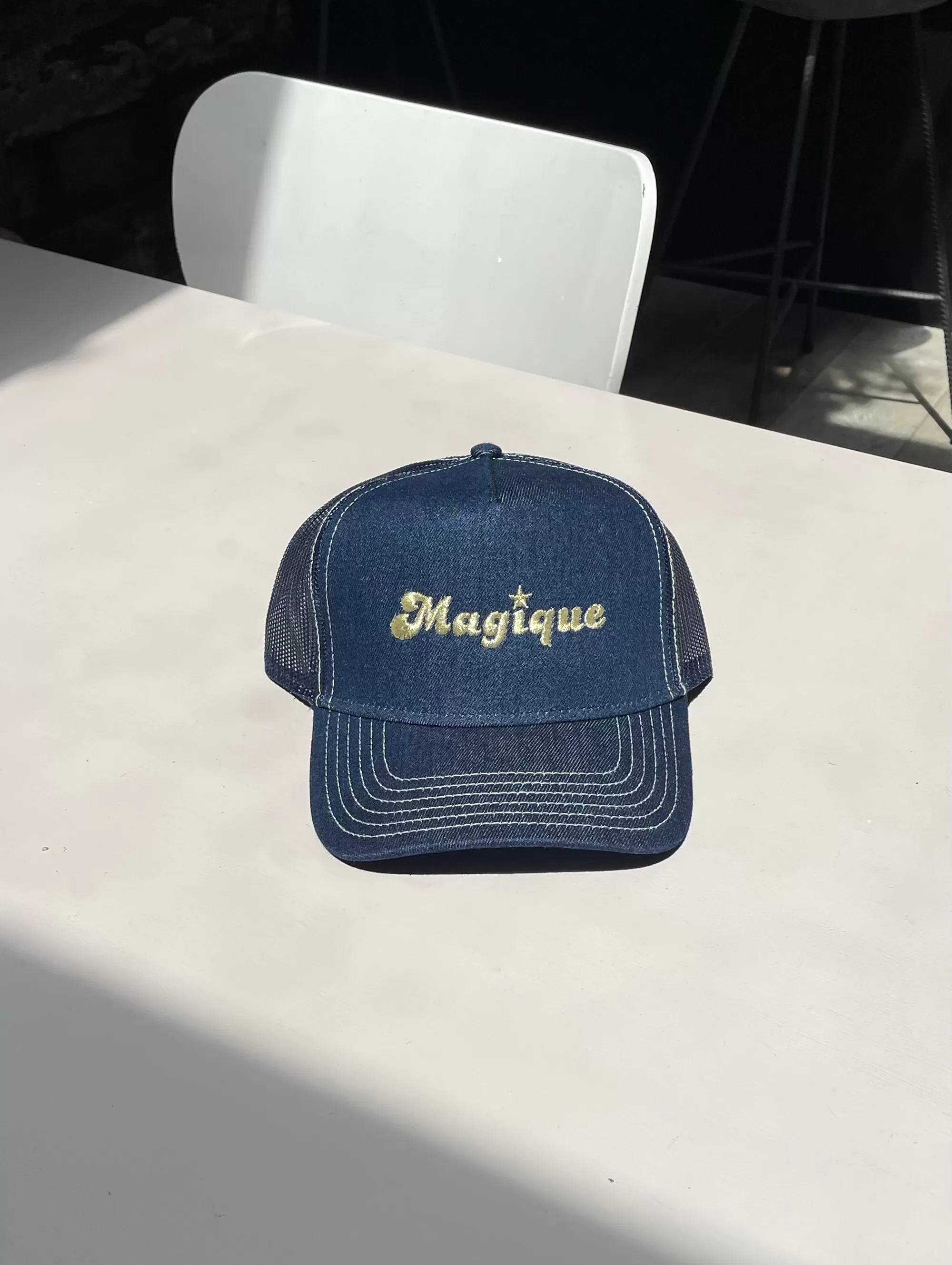 MAGIQUE DENIM CAP