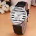 Malloom Watches Womens Retro Design PU Leather Dress Clock Band Analog Quartz Wrist Watch Relogio Feminino