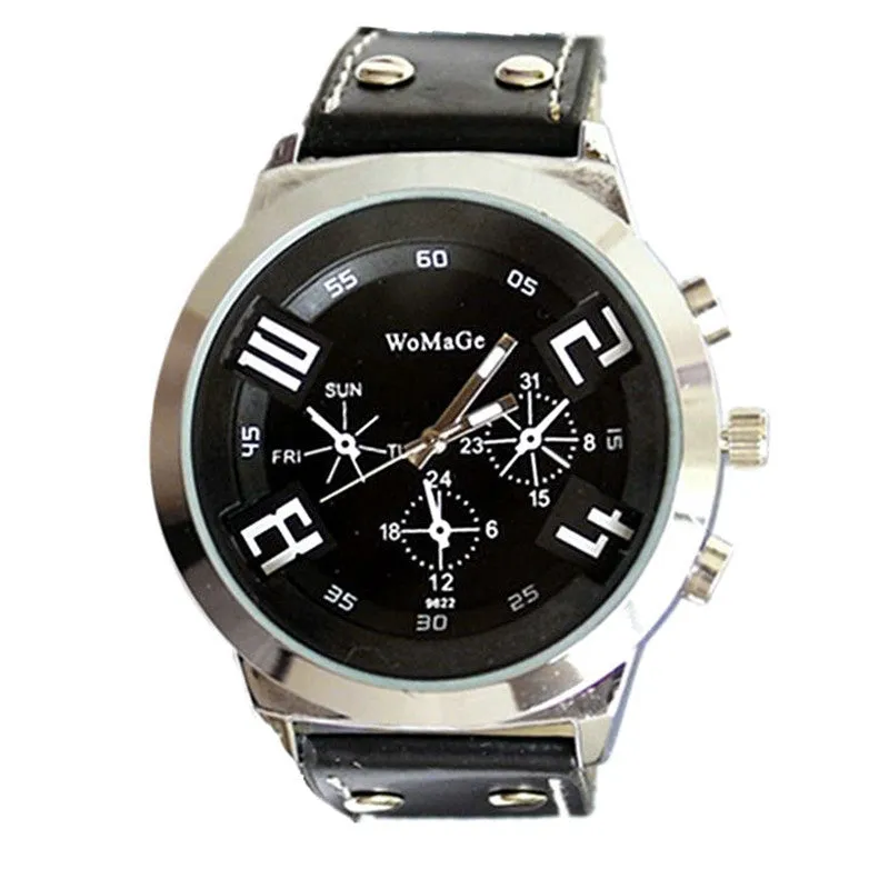 Men Watches Analog Military Sport Business Watch Quartz Clock Wristwatches Relogio Masculino Montre Homme