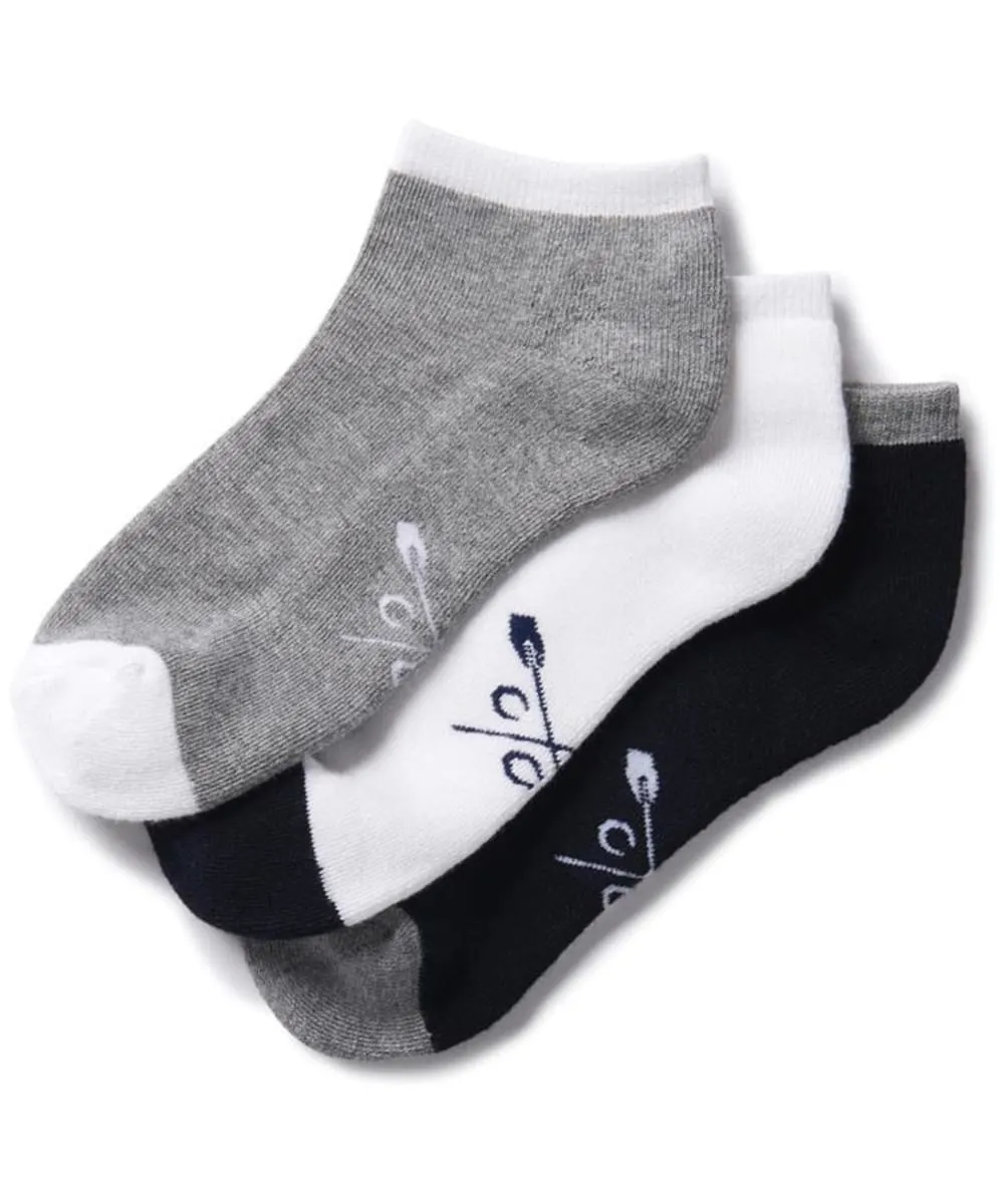 Men's Crew Clothing Bamboo Trainer Socks - 3 Pack